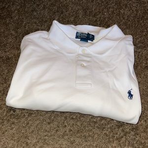 Men’s, Ralph Lauren white polo